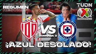 Resumen y gol | Necaxa vs Cruz Azul | Liga Mx - CL2023 J3 | TUDN