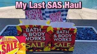 *LAST SAS HAUL* BATH & BODY WORKS SAS HAUL