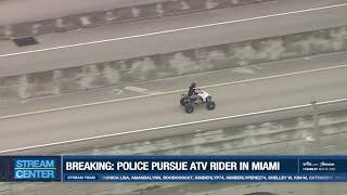 #BREAKING: ATV CHASE | Miami Police Pursue ATV Rider in South Florida | #HeyJB Live