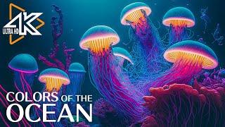 The Ocean 4K - Captivating Moments with Jellyfish and Fish in the Ocean - Relaxation Video #6