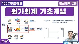 [전산세무 2급 X 떠세] 이론강의 26강-원가회계의 기초개념