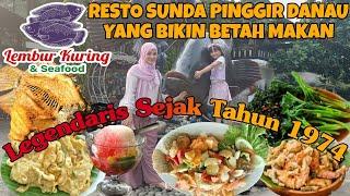 Resto Pinggir Danau yg Bikin Betah Makan‼Review Restoran Sunda Legendaris di Bogor⁉