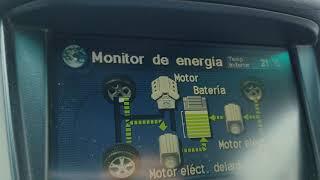 Lexus RX400h 2005 - driving uphill in EV mode on a 16 year old ORIGINAL traction battery...