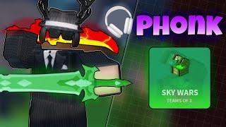 Pro Mobile Skywars Gameplay But With Phonk Music!    (Roblox Bedwars)