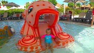 Yaroslava in the Aquapark with Baby Born Doll - Kids Vlog