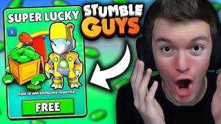 SPINNING *30* SUPER LUCKY WHEELS IN STUMBLE GUYS!