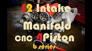 Skunk2 ultra race intake manifold CNC by 4 Piston Racing