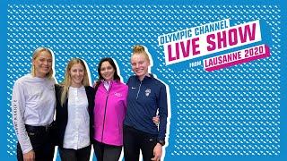 Day 2 - Olympic Channel Live Show ft. Nathalie Pechalat & Grace Staberg | Lausanne 2020