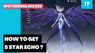 How to get 5 star echoes in Wuthering Waves ?