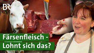 Färsenfleisch - Besonderes Fleisch von jungen Kühen? | Rindfleisch | Unser Land | BR