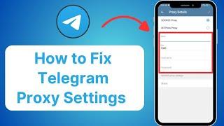 Telegram Proxy Settings Pakistan 2024 | Telegram Connecting Problem|Use Telegram Without VPN