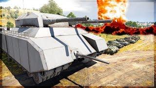 P. 1000 𝑹𝑨𝑻𝑻𝑬 ️ NUCLEAR ️ Cannon | Ultimate Wehraboo Weapon (War Thunder User Made Mission)