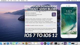 [GUIDE] Semaphorin Downgrade/Dualboot & Jailbreak: iOS 7 to iOS 12 | Arm64 | No Blobs | With Signal