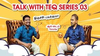 Talk with TEQ - Series 003 - A Tech Convo with Mr. Siddeswar - IBM