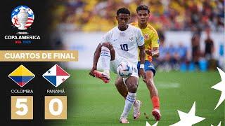 Copa América 2024 | Colombia 5-0 Panamá | Cuartos de Final