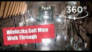 Wieliczka Salt Mine / Kopalnia Soli 360° video 4k