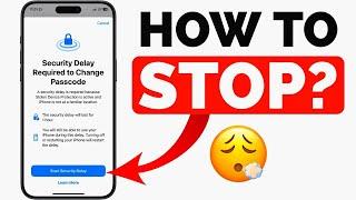 How to Disable Security Delay Feature on iPhone | Turn Off Security Delay Setting on iPhone