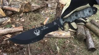 Tops Knives Skull Crusher review. SkullCrusher Xtreme Tops SXB Tracker Knife