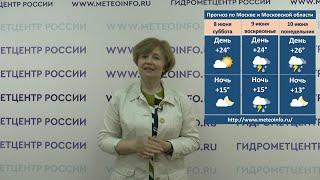 Прогноз погоды 8-9 июня. Погода на выходные в Москве без жары.