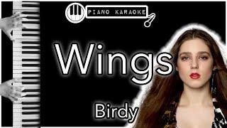 Wings - Birdy - Piano Karaoke Instrumental