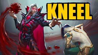 MAKING RANK 1 SEASON 13 PLAYER KNEEL...