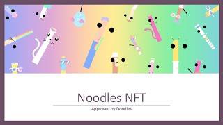 NOODLES NFT ANALYSIS - MINTING