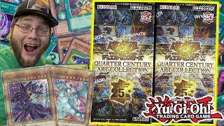 NEW BLUE-EYES & DARK MAGICIAN! Yu-Gi-Oh! Quarter Century Art Collection Box Opening!