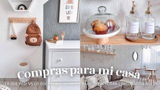 ️ COMPRAS PARA DECORAR Y ORGANIZAR MI CASA  | HAUL SHEIN HOGAR | DECORACIÓN CASA INFONAVIT