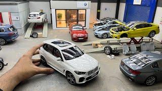 Servicing BMW Luxury Cars at Mini BMW Worksop | 1:18 Scale BMW Collection | Diecast Model Cars