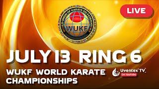 2023 WUKF World Karate Championships - RING 6  - JULY 13 - Uventex TV - Scotland