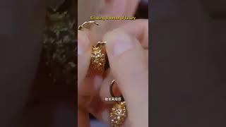 【饰界玩家】简约设计满钻爱心短款耳坠小众轻奢感美拉德耳环网红气质耳饰