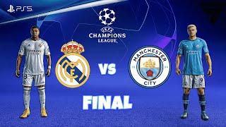 FC24 - Real Madrid Vs Man City | Ft, Mbappe Haaland 4K60FPS