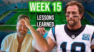 What I Got Right & Wrong In Week 15 Fantasy Football (Lessons Learned)