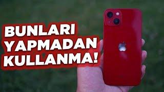 iPHONE ALINCA İLK YAPILMASI GEREKENLER ( iPhone Alınca Yapmanız Gereken Ayarlar )