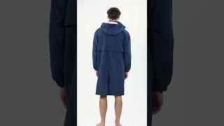 Sporti x Shaine Casas Unisex Navy Blue Team Parka | SwimOutlet.com