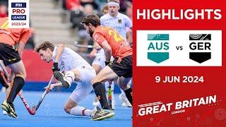 FIH Hockey Pro League 2023/24 Highlights - Australia vs Germany (M) | Match 1