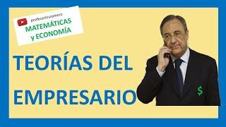  TEORÍAS DEL EMPRESARIO Y SU EVOLUCIÓN HISTÓRICA