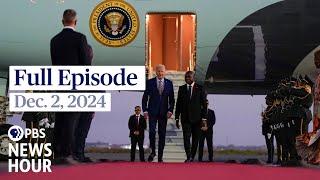 PBS News Hour full episode, Dec. 2, 2024