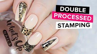 Double Processed Stamping Nail Art Tutorial