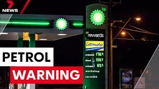 Urgent warning issued to Australian drivers | 7NEWS