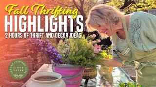 Fall Thrifting Highlights || 2 Hours of Thrifting and Decor Ideas