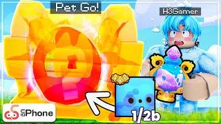 Mình ROLL Trúng HUGE PET 2 TỶ?? Chỉ Dùng 1 BÌNH JELLY GOD POTION Trong PETS GO! | Roblox