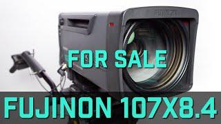 Fujinon UA107X8.4 For Sale Used Good Condition Warranty Sports Lens Box Lens 4K 2/3 inch 2X