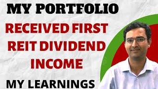 My first REIT dividend income | REIT investing explained | Brookefield reit dividend