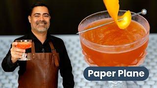 How to Craft a Paper Plane Cocktail