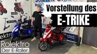 Rolektro E-Trike Dreirad Seniorenmobil E-Scooter E-Roller - Alle Infos rund um Ihr Elektromobil!