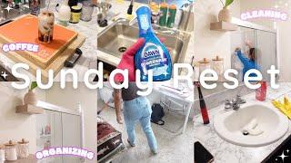 SUNDAY RESET ROUTINE| CLEANING MOTIVATION| SHOPPING + CLEANING