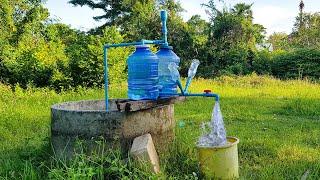 Free electric | Amazing to make free energy water pump from deep well #freeenergy #diy