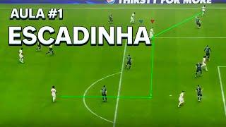 APRENDA A FAZER ESCADINHA *JOGADA META* FAÇA MAIS GOLS | EAFC 24 | Aula do Coach #1