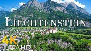 Liechtenstein 4K - Explore Valley Towns, Unspoiled Alpine Beauty, Calming Music - 4K Video Ultra HD